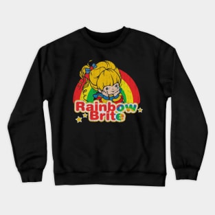 Rainbow Brite Happy Christmas Crewneck Sweatshirt